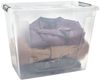 Gardissimo Aufbewahrungsbox 3 er Set mit Deckel New Clip 80 Liter Kunststoff Boxen Stapelboxen (Komplett-Set, 3 Boxen + Deckel), stapelbar und nestbar mit Rollen und Clip-Verschluss Bild 2