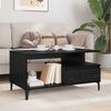 vidaXL Couchtisch Schwarz Eichen-Optik 90 x 49 x 45 cm Holzwerkstoff 881053 Bild 4