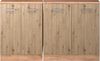 Dachschrägenschrank-Set Rion Artisan-Eiche/Goldkraft Eiche 2er Set Vicco Bild 5