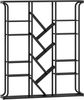 Bücherregal, 3 Säulen 6 Tier Baumförmiges Bücherschrank, 17 Fächer offene unabhängige Regale, für Home-Office, Schlafzimmer, Wohnzimmer, 24 x 156 x 180 cm Schwarz Bild 2