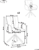 Esszimmerstuhl 2er Set SARDOAL Taupe Bild 2