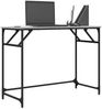 vidaXL Schreibtisch Grau Sonoma 100x45x76 cm Holzwerkstoff und Stahl 842269 Bild 4