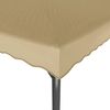vidaXL Pavillon, Metall/Polyester Taupe, 3x3 m Bild 3