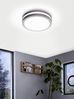 Smart LED Wandleuchte, IP44, dimmbar, silber, 26 cm Bild 3
