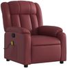 vidaXL Massagesessel Weinrot Kunstleder 373571 Bild 3