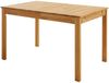 Massivart® Esstisch ausziehbar 125-165 cm / Massivholz geölt Wildeiche »VARIUS«, 40 cm Einlegeplatte • keilgezinkte Lamellen Bild 2