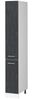 Küchenfront R-Line Schwarz Beton 29.6 x 196 cm Möbelfront für den Apothekerhochschrank Vicco Bild 5