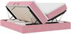 vidaXL Aufbewahrungsbett mit Matratze Rosa 180 x 200 cm Samt 3370366 Bild 2