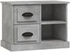 vidaXL Nachttisch Betongrau 60x35,5x45 cm 816372 Bild 2
