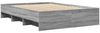 vidaXL Bettgestell Grau Sonoma 140x190 cm Holzwerkstoff 3295686 Bild 4