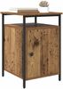 vidaXL Nachttisch Altholz 40 x 42 x 60cm Holzwerkstoff 881806 Bild 3