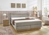 Jockenhöfer 'Nika Mix' Boxspringbett, 180x200 cm, Chenille Grau Bild 4