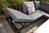 HPL grau Gartenecklounge Beltona + 150x90 cm Lift Tisch höhenverstellbar Bild 3