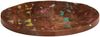 vidaXL Tischplatte Ø 80x3,8 cm Rund Altholz Massiv 370043 Bild 4