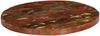 vidaXL Tischplatte Ø 80x3,8 cm Rund Altholz Massiv 370043 Bild 2