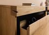 TV-Board Wildeiche 220x48x50 natur geölt ROTTERDAM #122 Bild 5