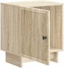 vidaXL Nachttisch Sonoma-Eiche 43 x 34,5 x 50 cm Holzwerkstoff 893879 Bild 3