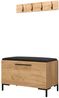 Garderoben-Set Zinetto VIII, Craft Gold, Farbe: Soft 011 Bild 2