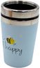 Dekohelden24 Thermobecher Thermobecher/Becher to go, Kaffeebecher, Isolierbecher, Biene, 1-tlg, Metall Bild 4