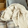 Mirabeau Tagesdecke Plaid Arnhem beige Bild 3