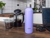 Noveen TB413 Thermoflasche Trinkflasche 500 ml für heiße und kalte Getränke Edelstahl Hellviolett Matt Bild 4