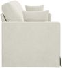 vidaXL Sofa Creme 198 x 78 x 80 cm Samt 42024438 Bild 5