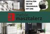 meble masztalerz Nachttisch Modernes Design mit glatten Seiten, belüftet unten Bild 3