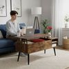 Relaxdays Couchtisch mit Stauraum Bild 3