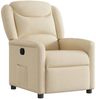 vidaXL Relaxsessel Creme Stoff 4015604 Bild 2