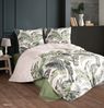 yadetextil Bettwäsche Bettwäsche 200x200 cm. 3 teilig set, Renforce, 3 teilig, Palmblat gemustert,100% Baumwolle/Renforcé,Hena V2 Bild 4