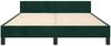 Doppelbett, Bettgestell Modernen ohne Matratze Dunkelgrün 140x200 cm Samt d2371e Bild 5