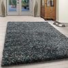 Hochflor Teppich Enrico rechteckig - 120x170 cm - Blau Bild 2