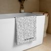 DECALVIBES Handtuch Badetuch 76 x 152 cm Multilingual Calligraphy Bild 3