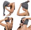 ZOLLNER Turban-Handtuch, Walkfrottier (1-St), 23 x 64 cm, 100% Baumwolle, mit Knopfverschluss Bild 4