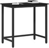 vidaXL Tisch Schwarz Eichen-Optik 100 x 50 x 76,5 cm 873768 Bild 3