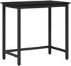 vidaXL Tisch Schwarz Eichen-Optik 100 x 50 x 76,5 cm 873768 Bild 2