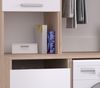 Parisot Waschmaschinenschrank Set Laundry in weiß und Eiche 175 cm Bild 4
