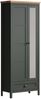 Trendteam 'Stanton' Garderobenschrank, Tannengrün Dekor/ Evoke Eiche Nachbildung, B/H/T: 77 / 198 / 39 cm Bild 2