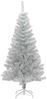vidaXL Weihnachtsbaum mit 150 LEDs mit Ständer Silber 120 cm PET 3396652 Bild 5