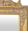 vidaXL Standspiegel im Barock-Stil 160x40 cm Golden 243692 Bild 4