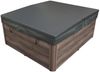 Sanotechnik Outdoorwhirlpool 'Catania' inkl. Abdeckung, 210x180x82 cm Bild 3