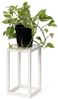 LAMO Manufaktur Blumenständer LAMO Manufaktur Blumenständer Elfenbein aus Metall 28cm (Dekorativer Metallständer, 1 St, 2-Teilig), Blumenständer modern, für Skulpturen und Deko, kleiner Blumenhocker Bild 4