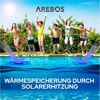 Arebos Solarabdeckplane Wärmeplane Solarfolie Solarplane Solarheizung Pool Heizung (Stück, Blau), Lässt sich auf die gewünschte Größe zuschneiden Bild 2