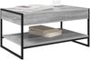 vidaXL Couchtisch Graues Sonoma 80 x 50 x 40 cm Holzwerkstoff 886441 Bild 3