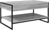 vidaXL Couchtisch Graues Sonoma 80 x 50 x 40 cm Holzwerkstoff 886441 Bild 2