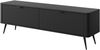 AX LIVING Moderner TV Board schwarz matt Vespasia 163 2T 163cm Breite Bild 3