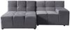 HOME DELUXE Modulares Sofa ORLENA - Anthrazit 204 x 148 cm Bild 2