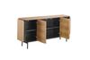 KAWOLA Sideboard AVRIL 4 Türen Eiche braun 87 x 40 x 181 cm Bild 5