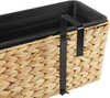 Blumentopf sandbeige rechteckig 80 x 20 x 18 cm KAWALA Bild 5