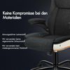 Massage-Bürostuhl Computer Leinen 150kg 90-135° RüCkenlehne Ergonomischer Bild 5